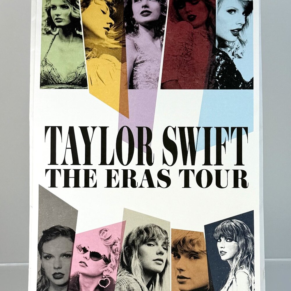 Taylor Swift The Eras Tour VIP 4-Print Set Pop Art Posters Complete w/Envelope
